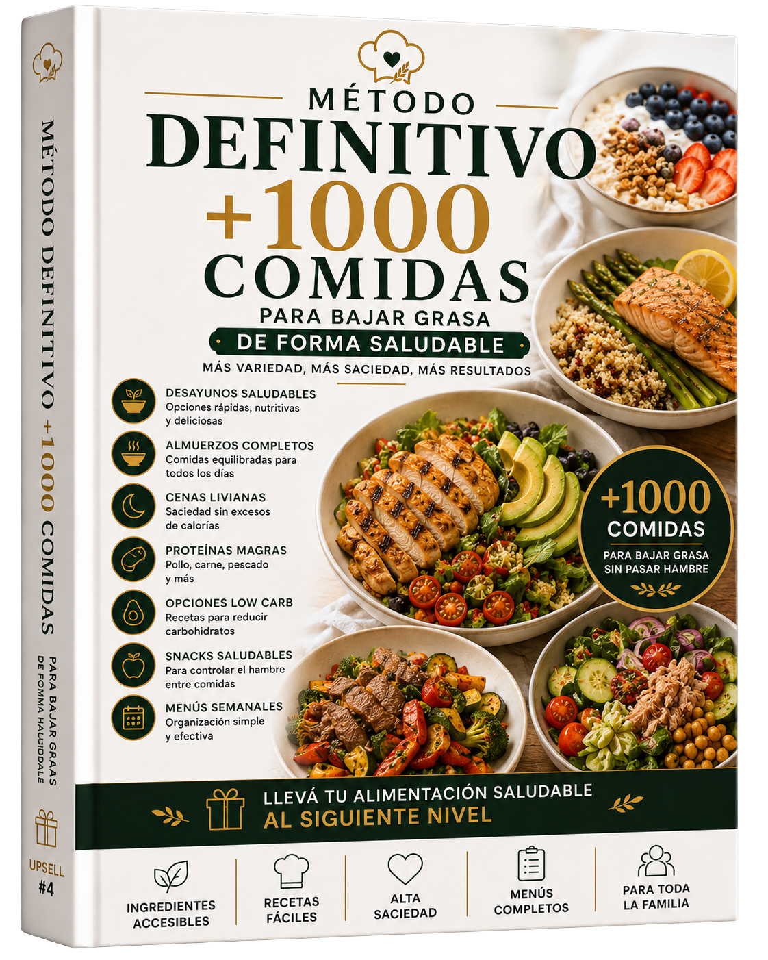 🍽️ +1.000 COMIDAS SALUDABLES PARA BAJAR GRASA